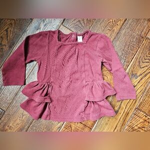 KQ 4t ruffle top
